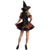 Dames Heksenkostuum met Puntige Hoed voor Carnaval en Halloween 1