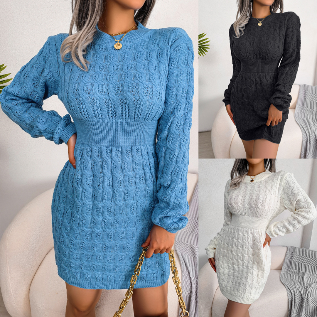 Dames Herfstjurk Trendy en Comfortabel 4
