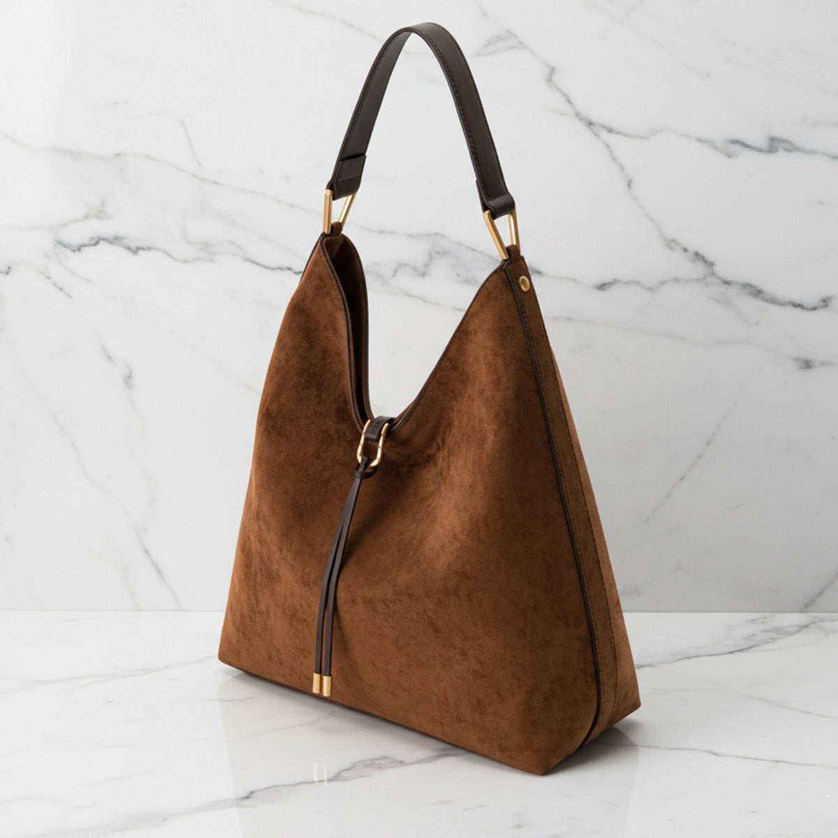Dames Hobo-tas met Trekkoorddetail 1