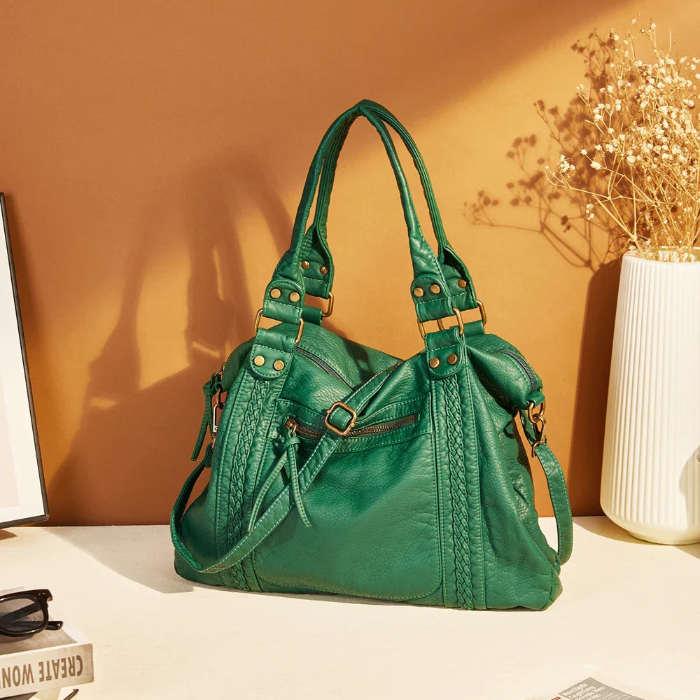 Dames Hobo Tas Vintage Stijl 7