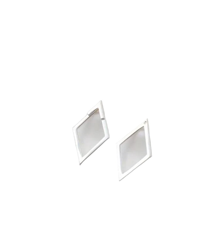 Dames Hoepeloorbellen Dubbellaags Modern Design 2