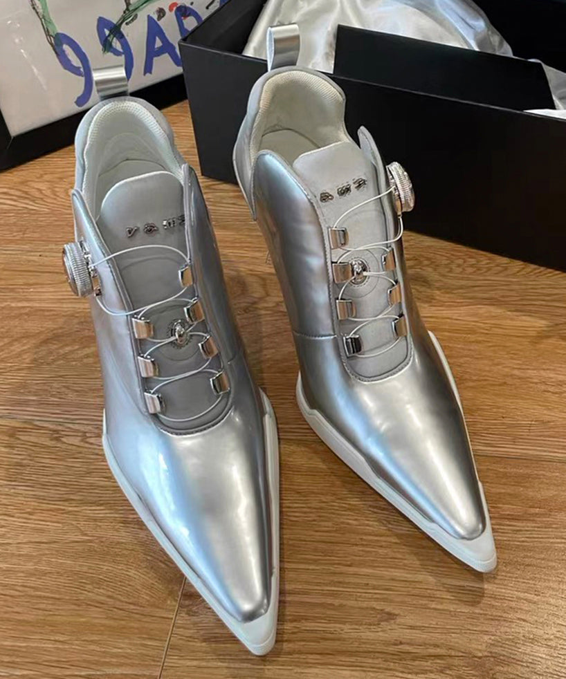 Dames Hoge Haklaarzen Gesplitst met Puntige Neus 2