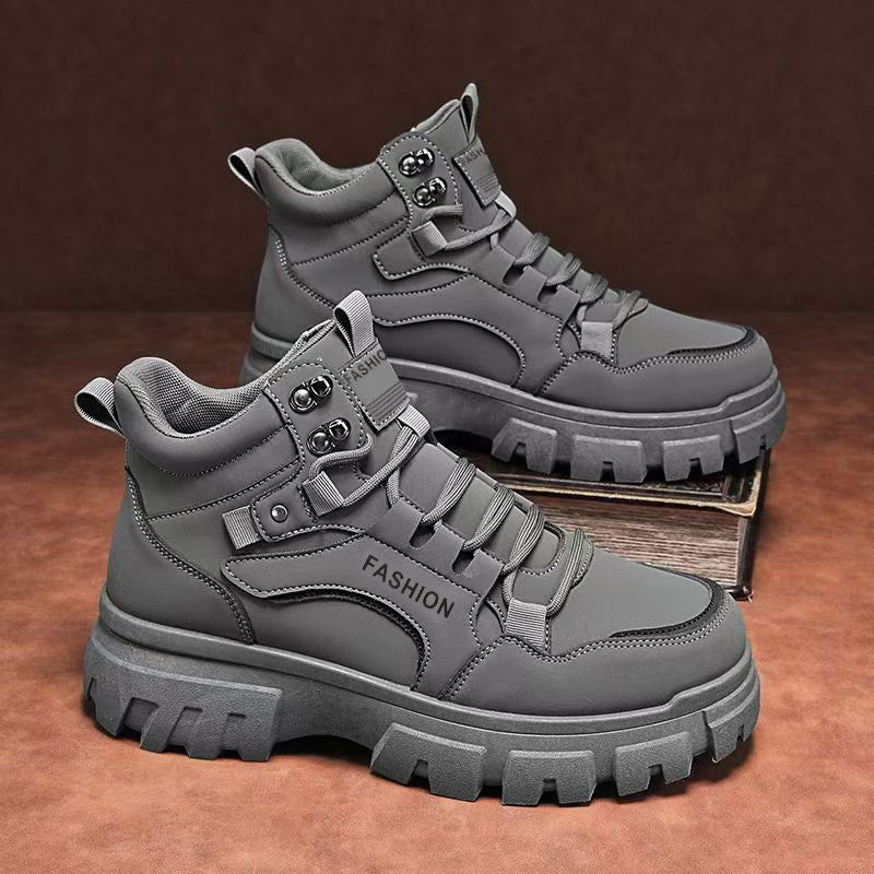 Dames Hoge Sneakers Met Antislipprofiel, Trendy Casual Schoenen 4
