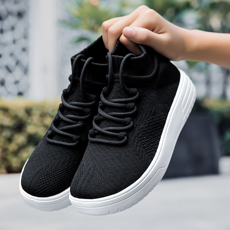 Dames Hoge Sneakers Modieus 1