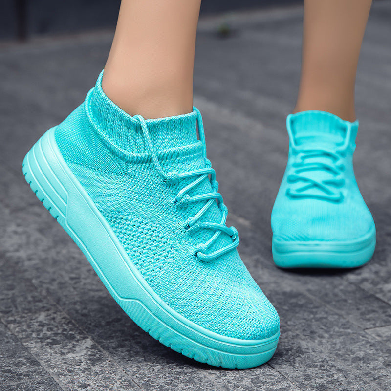 Dames Hoge Sneakers Modieus 3