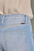 Dames Hoge Taille 90's Flare Jeans Licht Denim 3