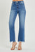 Dames Hoge Taille Ankle Jeans Relaxed Fit 2