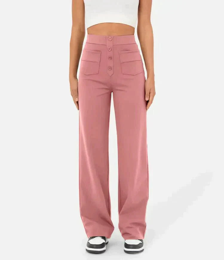Dames Hoge Taille Broek Comfortabel en Stijlvol 7