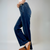 Dames Hoge Taille Comfort Luxe Wijde Jeans 1