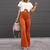 Dames Hoge Taille Flared Broek Eco Corduroy 1
