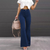 Dames Hoge Taille Flared Broek Eco Corduroy 4