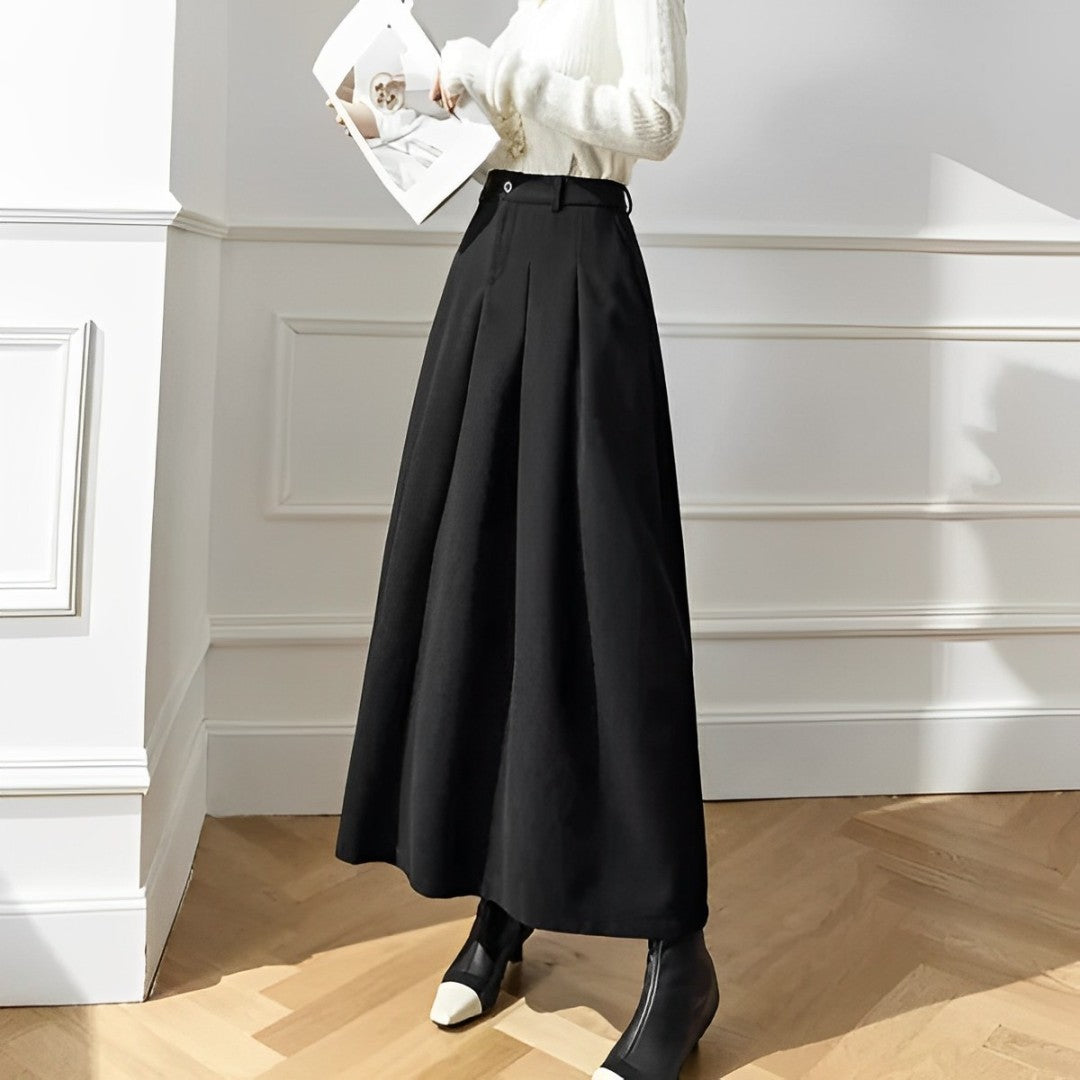 Dames Hoge Taille Geplooide Rok 2