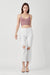Dames Hoge Taille Rechte Crop Jeans 4