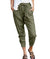 Dames Hoge Taille Slim-fit Broek Casual Katoen en Polyester 4
