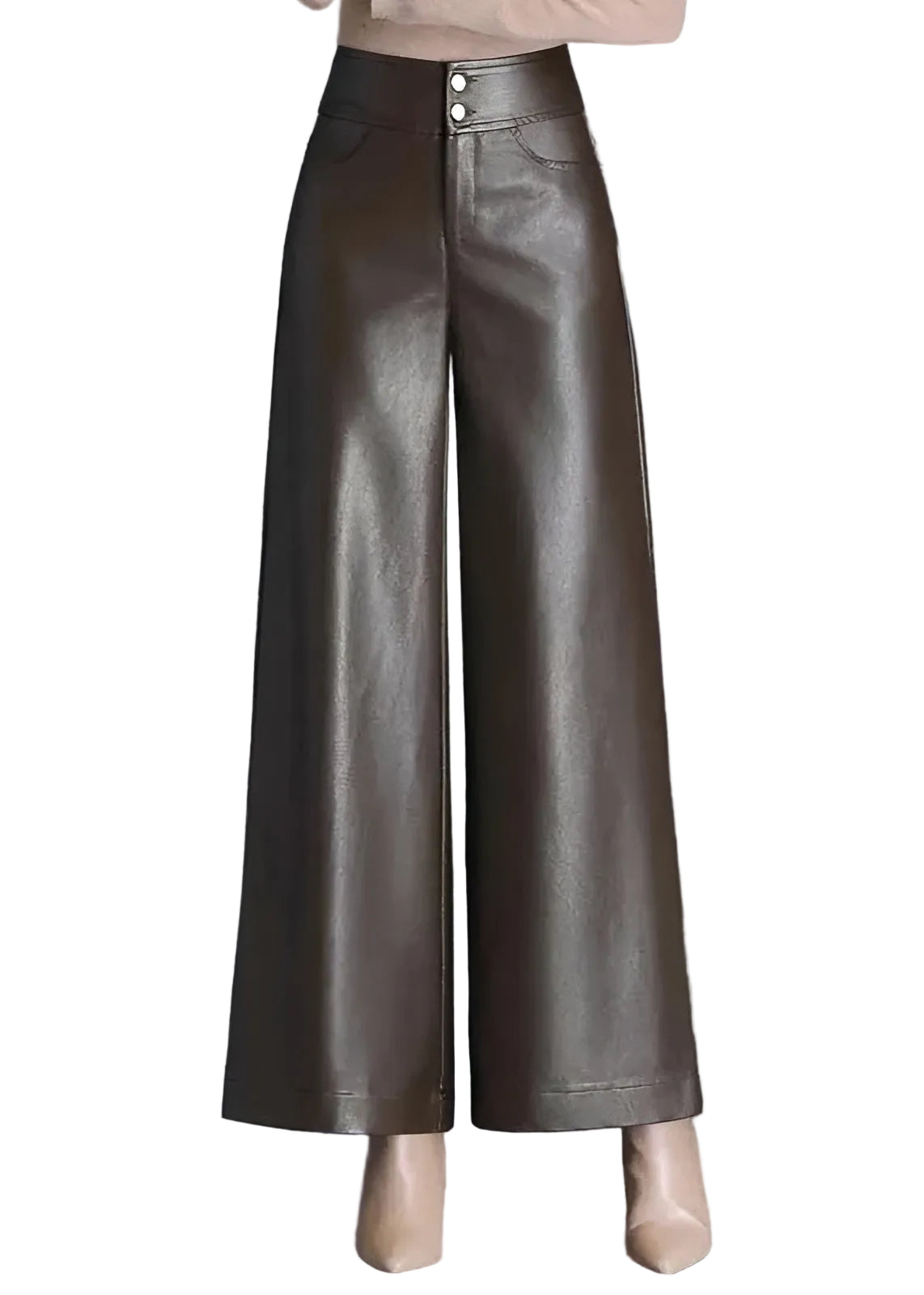 Dames Hoge Taille Uitlopende Broek 2