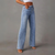 Dames Hoge Taille Wide-Leg Denim Jeans 2