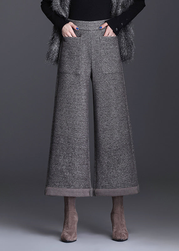 Dames Hoge Taille Winterbroek met Losse Pasvorm 0