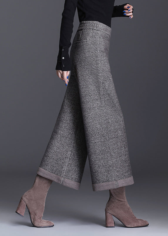 Dames Hoge Taille Winterbroek met Losse Pasvorm 1
