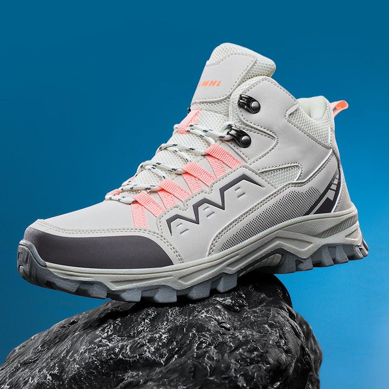 Dames Hoge Wandelschoenen Robuust en Comfortabel 2