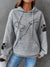 Dames Hoodie Comfortabele Fleece Stijlvol Katoen 4
