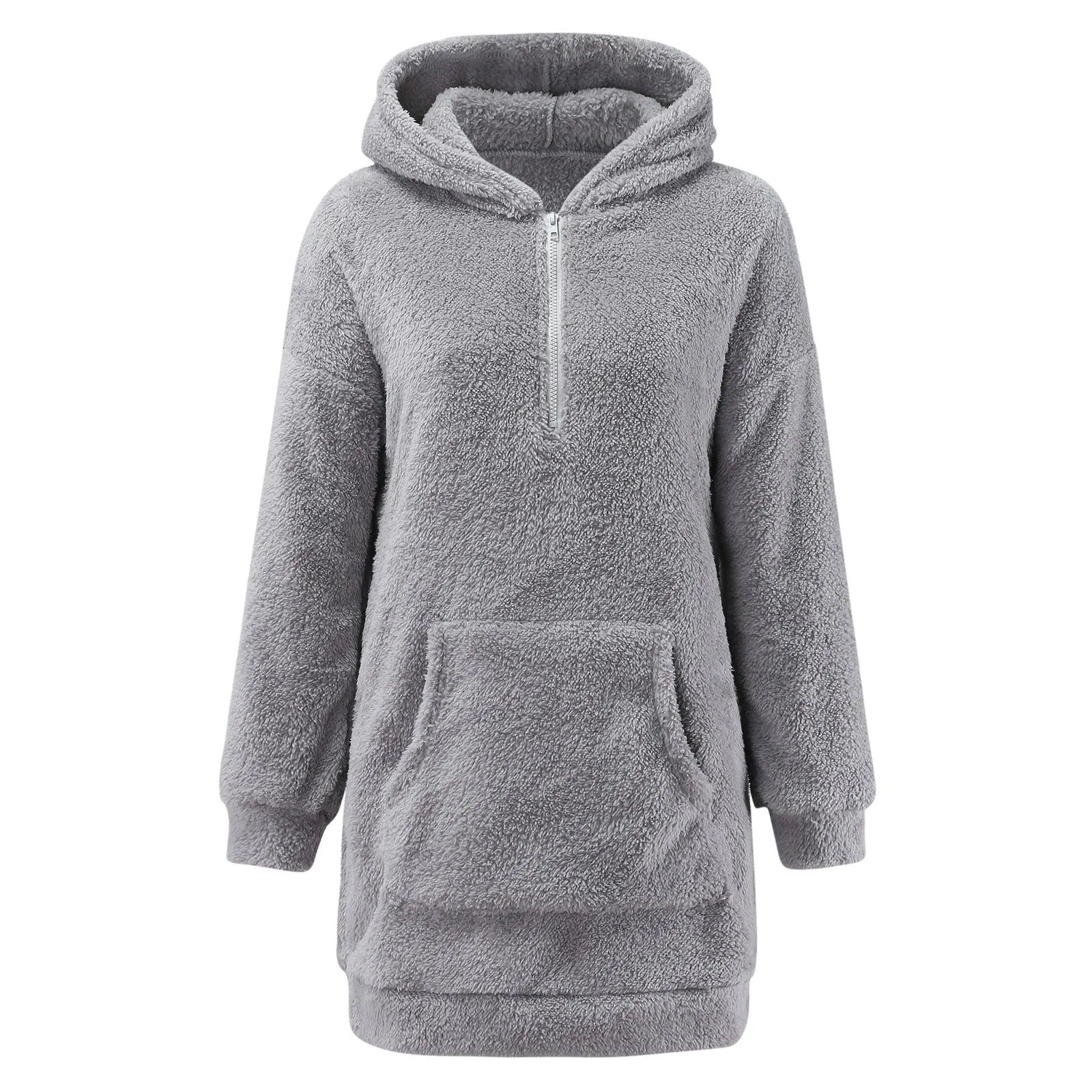 Dames Hoodie Fluffy Comfort Polyester voor Casual Uitjes en Ontspanning 4