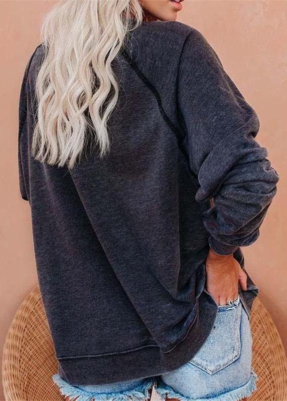 Dames Hoodie Grafisch Statement Casual 4