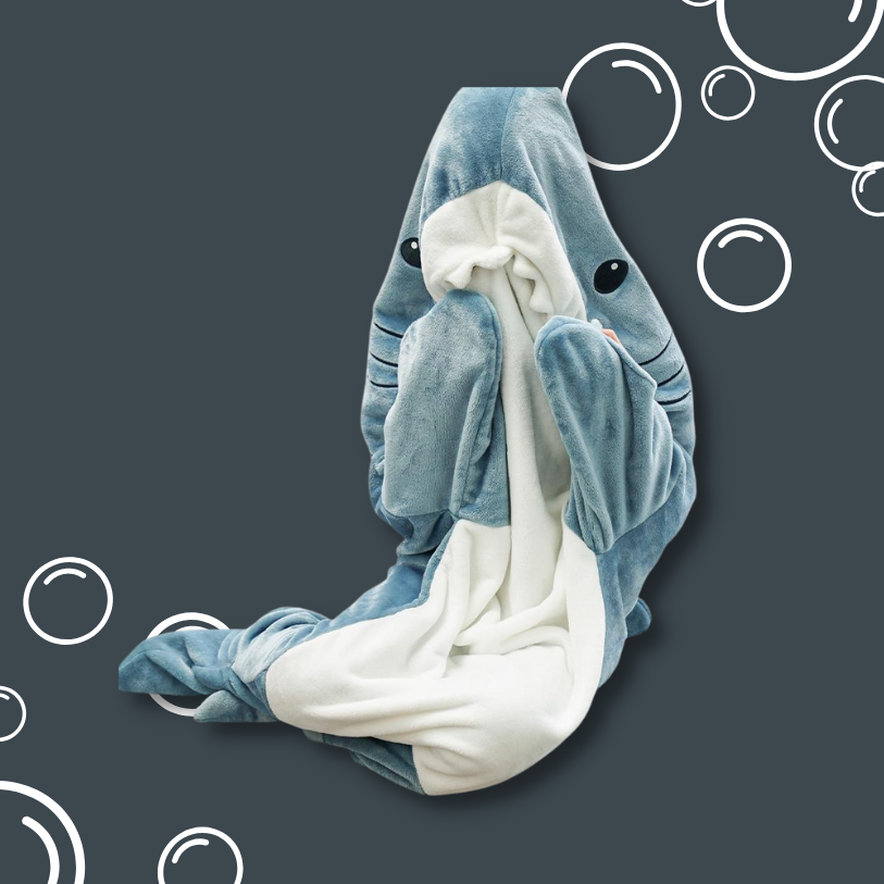 Dames Hoodie Met Haai Motief Ruime Pasvorm Katoen 1