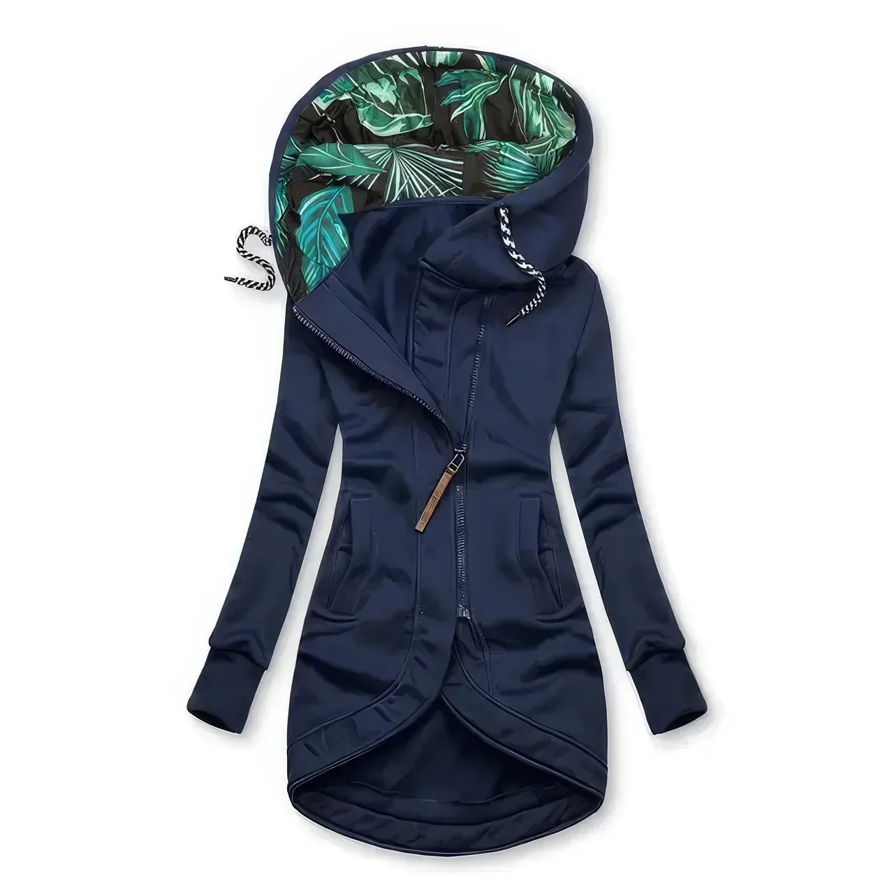 Dames Hoodie Waterdicht met Tropisch Patroon 6