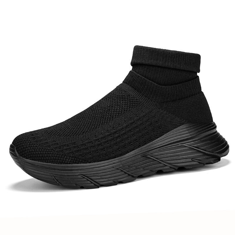 Dames Hooggebreide Sneakers Comfortabel en Ademend 0