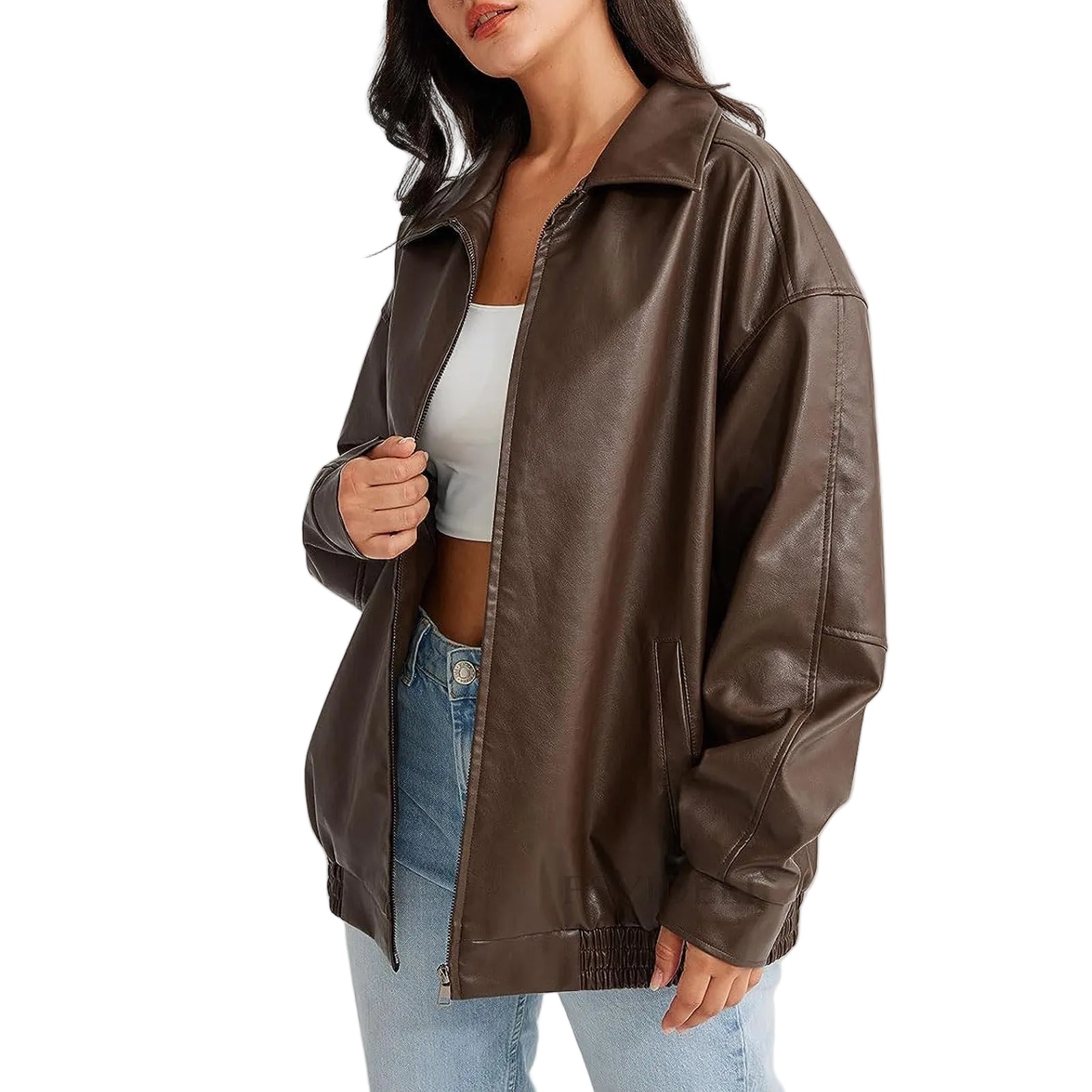 Dames Jack Casual Trendy Oversized 0