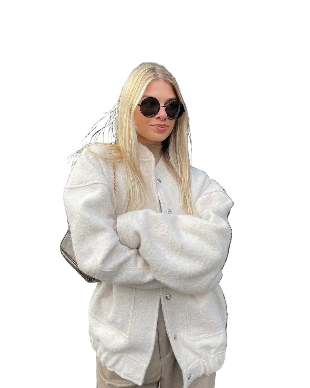 Dames Jacke Minimalistisch Modern 0