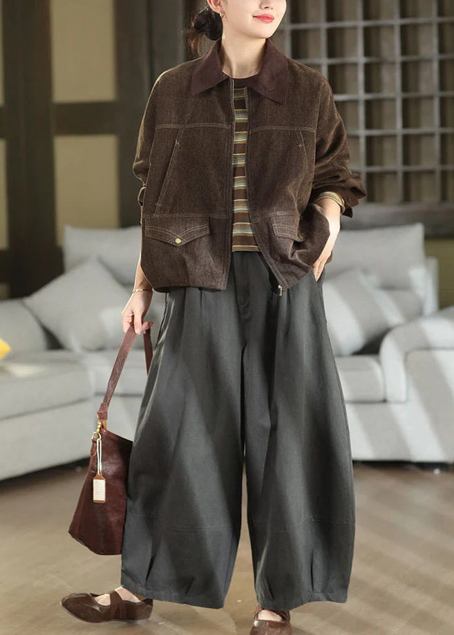 Dames Jas Oversized Patchwork Stijl Herfst 2