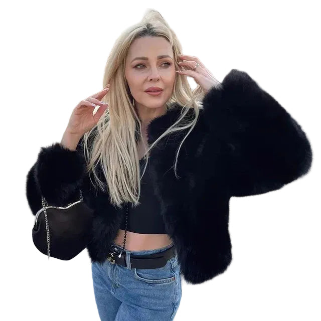 Dames Jas Winter Gewatteerd Met Luxe Details 0