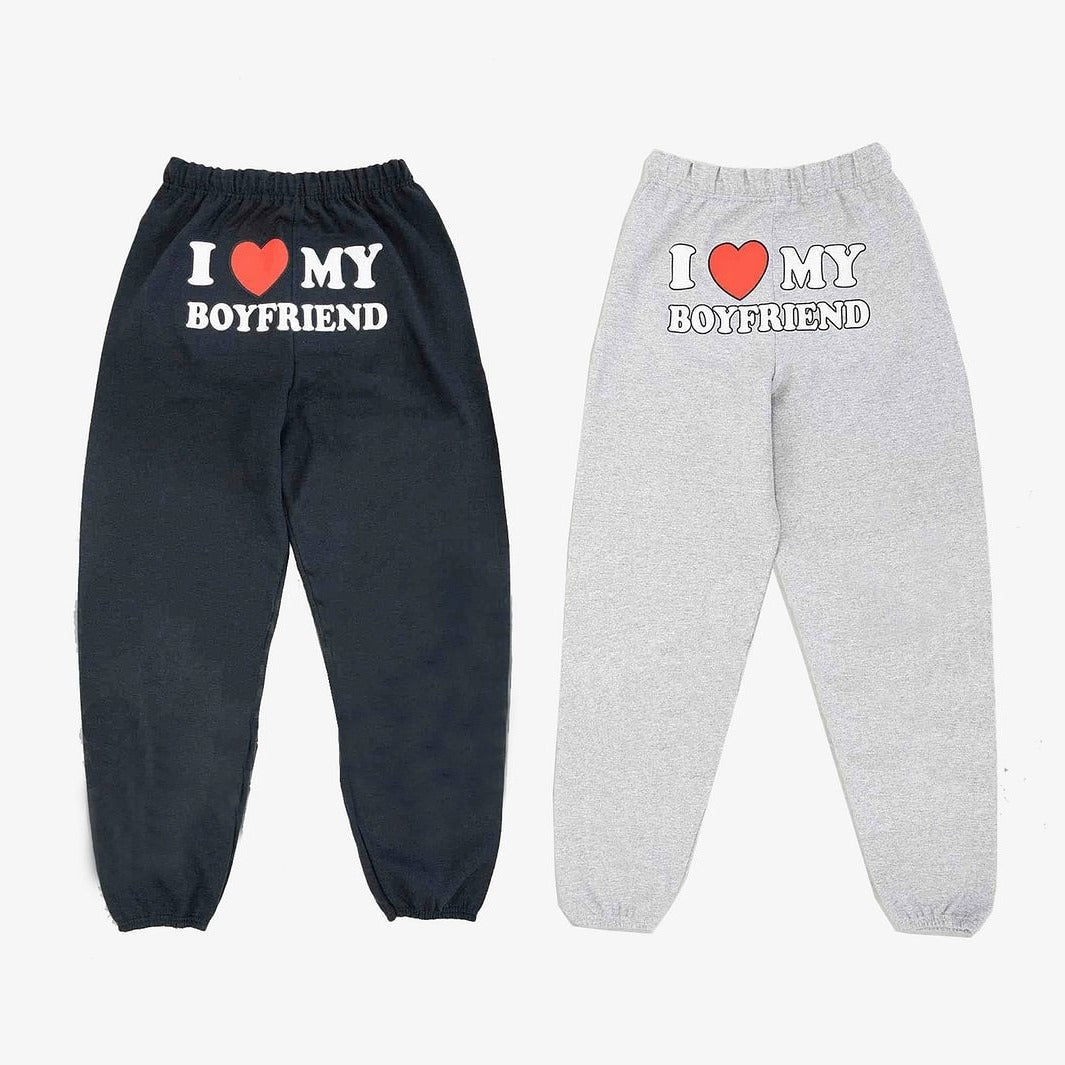 Dames Joggingbroek Casual Met Liefdesontwerp 2