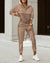 Dames Joggingpak Met Monogram Top en Joggers 4