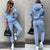 Dames Joggingpak Met Oversized Hoodie En Taps Toelopende Broek 6