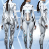 Dames Jumpsuit Cosplay Futuristisch Met Robotprint 0