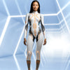 Dames Jumpsuit Cosplay Futuristisch Met Robotprint 3