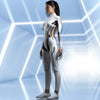 Dames Jumpsuit Cosplay Futuristisch Met Robotprint 6