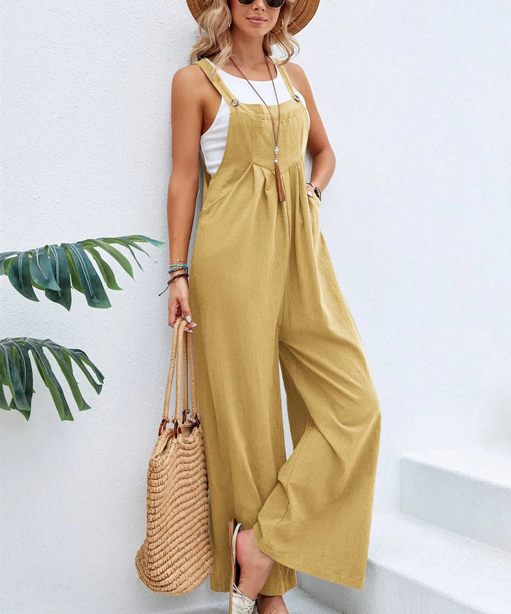 Dames Jumpsuit Denim Casual 2