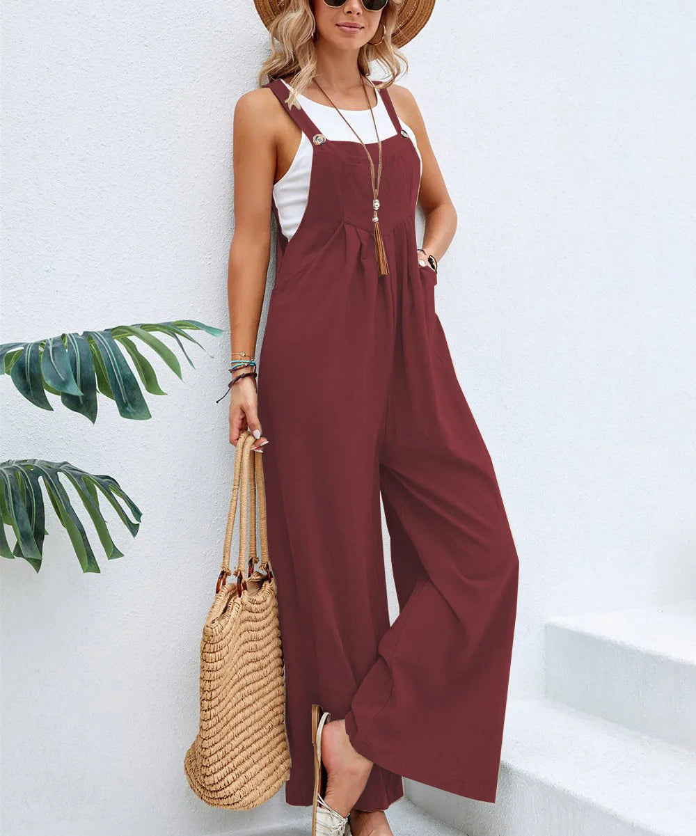 Dames Jumpsuit Denim Casual 3