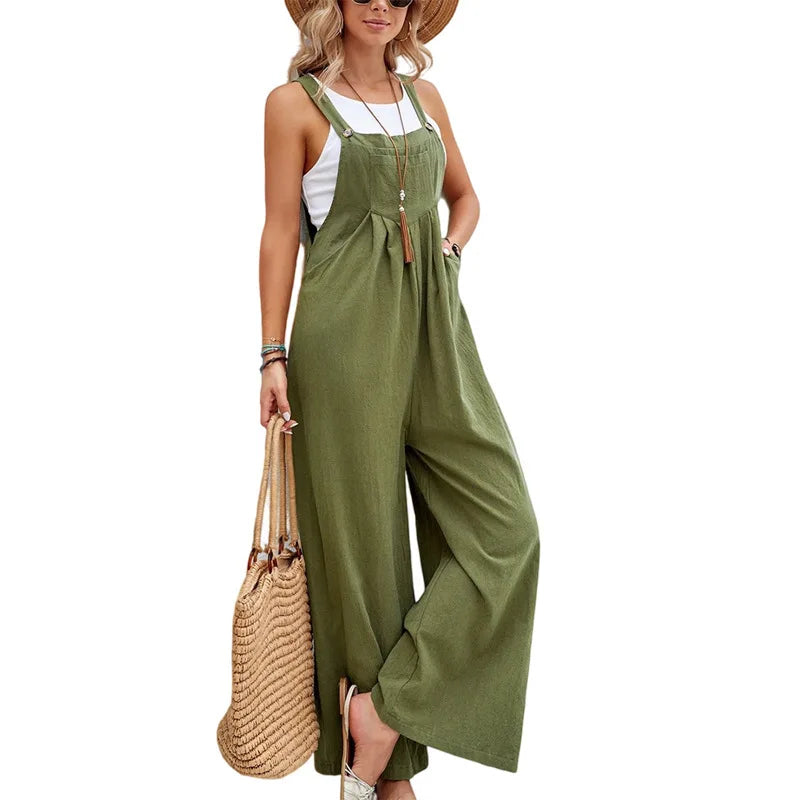Dames Jumpsuit Denim Casual 8