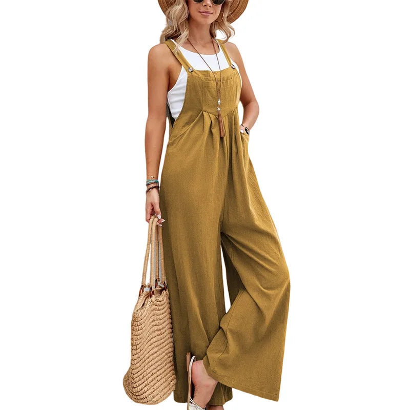 Dames Jumpsuit Denim Casual 9