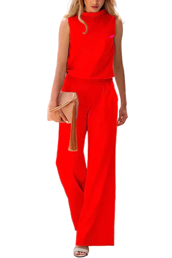Dames Jumpsuit Feestelijk Losse Pasvorm Ademend Materiaal 3