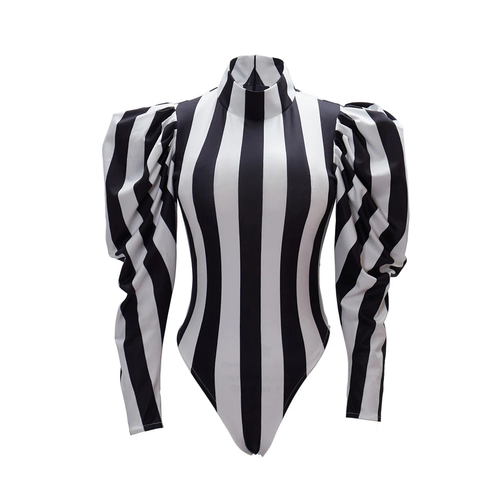 Dames Jumpsuit Feestelijk Met Strepen 0