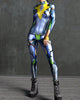 Dames Jumpsuit Feestelijk met Cyber Armor 3D Print voor Cosplay en Festivals 12