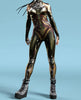 Dames Jumpsuit Feestelijk met Cyber Armor 3D Print voor Cosplay en Festivals 8