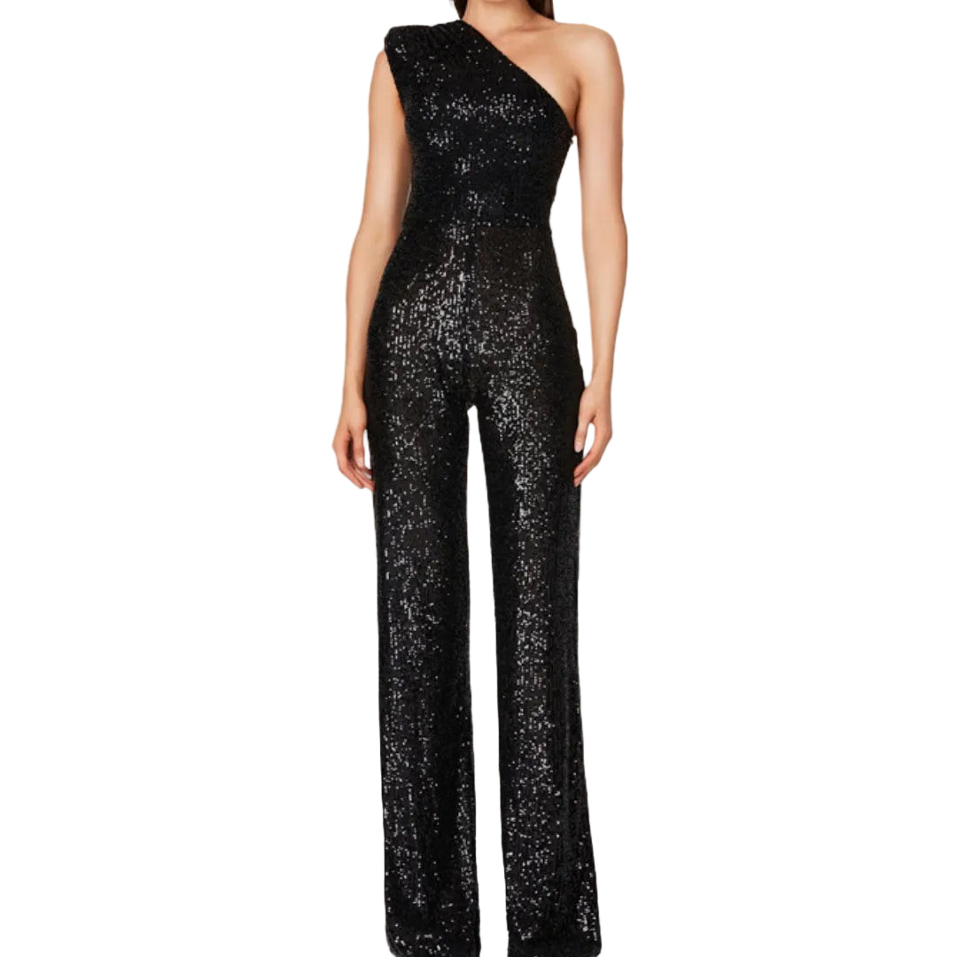 Dames Jumpsuit Feestelijk met Pailletten voor Avondjes uit en Speciale Gelegenheden 0
