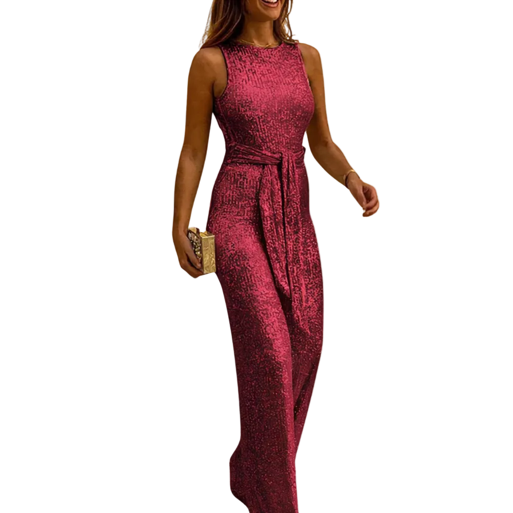 Dames Jumpsuit Feestelijk met Pailletten voor Speciale Gelegenheden 0