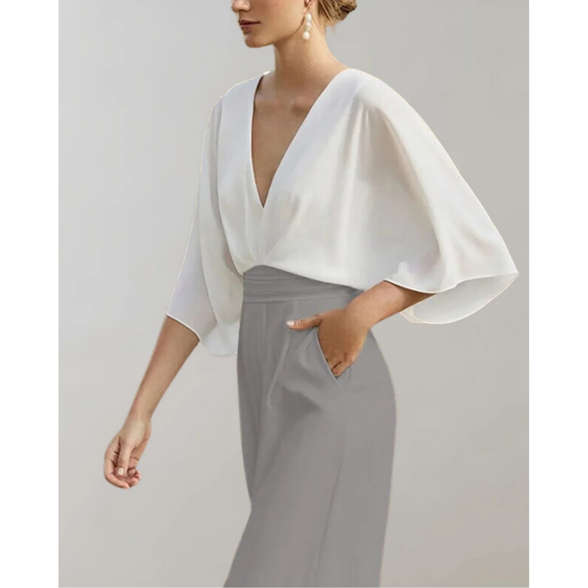 Dames Jumpsuit Flatterende Snit voor Diverse Gelegenheden 8